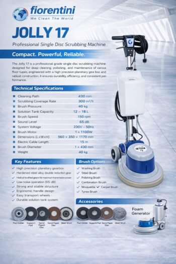 Commercial Cleaning Machines, Equipment Companies Dubai,UAE 5 JOLLY 17 50/60HZ